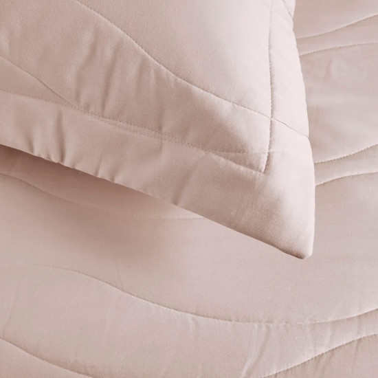 Imagem JOGO NOVARA DE 2 SUPER PORTA TRAVESSEIROS 300 FIOS EM ALGODÃO ROSÉ - TRUSSARDI