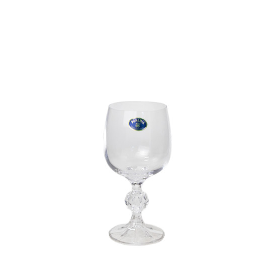 Imagem CONJUNTO DE TAÇAS PARA VINHO BRANCO KLAUDIE 190ML 6 PEÇAS EM CRISTAL 15X7X7 CM ETILUX