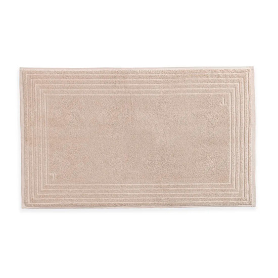 Imagem TOALHA DE PISO LINEE FELPUDA 100% EM ALGODÃO NOCCIOLA 48X80CM - TRUSSARDI