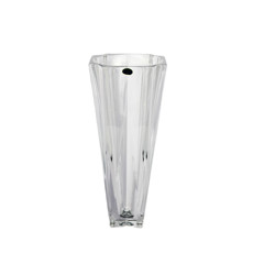 Imagem de VASO DECORATIVO METROPOLITAN EM CRISTAL ECOLÓGICO 34X15X15CM - CRYSTAL BOHEMIA - Full Fit Industria Importacao E Comercio Ltda.