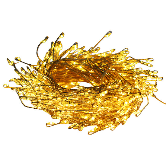 Imagem PISCA PISCA CORDÃO TRANSPARENTE 12 METROS COM LED AMARELO 220V - GRILLO