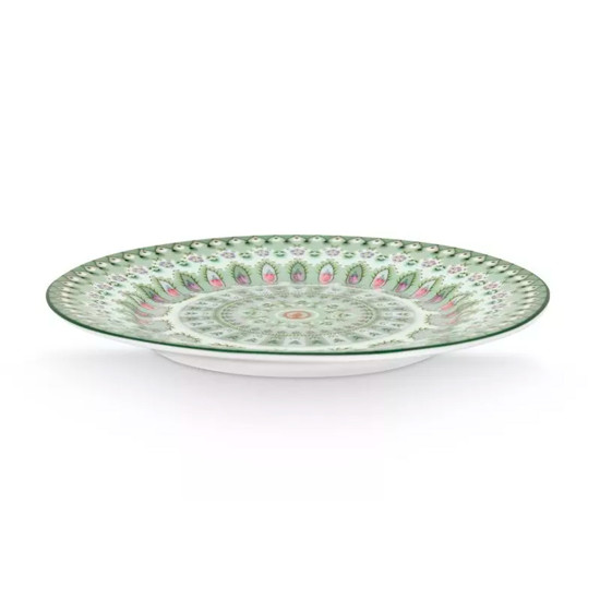 Imagem PRATO PARA PÃO MOON DELIGHT VERDE CLARO LILY&LOTUS EM PORCELANA 17CM - PIP STÚDIO