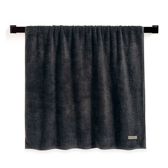 Imagem TOALHA BANHÃO FONTANI 100% EM ALGODÃO CHUMBO 150X86CM - TRUSSARDI