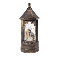 Imagem de GLOBO DE NEVE PRESÉPIO COM LED MOVIDO A PILHAS 3AA 12X9X30CM - CROMUS  - Cromus Embalagens Ind. E Com. Ltda