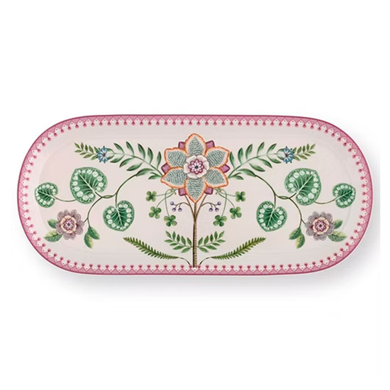 Imagem TRAVESSA OFF WHITE LILY&LOTUS EM PORCELANA 2X33X15CM - PIP STUDIO