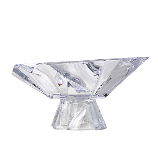 Imagem CENTRO DE MESA EM VIDRO TRANSPARENTE 35X27X17 CM - GRILLO 59408