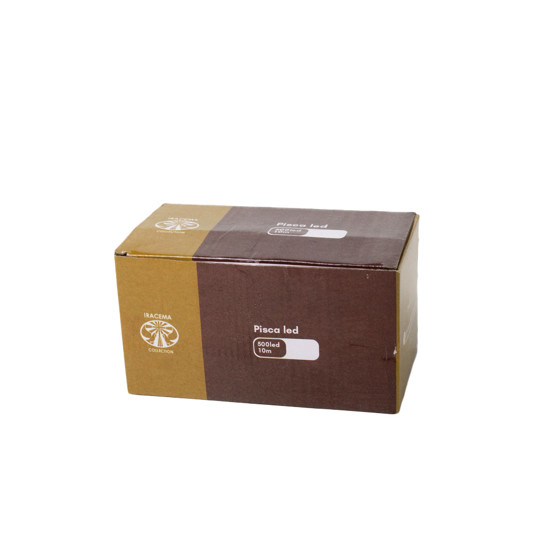 Imagem PISCA PISCA FIO VERDE COM 10 METROS 220V 8 FUNÇÃO 500 LEDS COR BRANCO QUENTE 