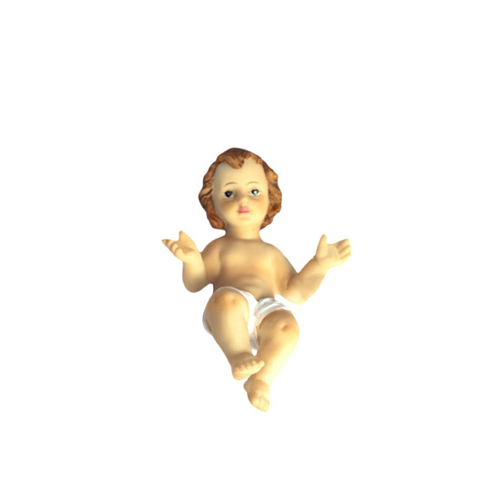 Imagem MENINO JESUS DECORATIVO EM RESINA 12X8X5CM - ARTESANATOS IRACEMA