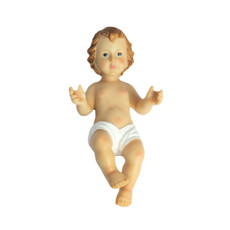 Imagem de MENINO JESUS DECORATIVO EM RESINA 19X9X7CM - ARTESANATOS IRACEMA - Artesanatos Iracema Ltda Me