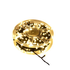 Imagem de PISCA PISCA COM 240 LEDS COR LUZ QUENTE MOVIDO A ENERGIA 8 FUNÇÕES 50 METROS - GRILLO 58864 - Grillo Ltda