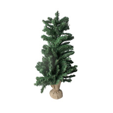 Imagem de ÁRVORE DE NATAL DECORATIVA VERDE  PLÁSTICO 90X45X45CM - GRILLO - Grillo Ltda