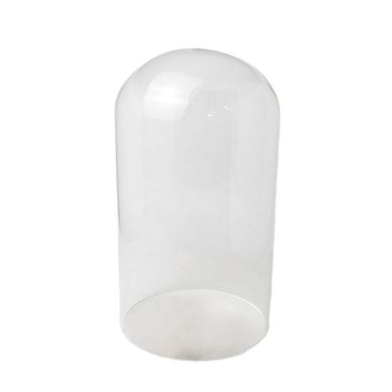 Imagem REDOMA DECORATIVA EM VIDRO TRANSPARENTE 20X20X37 - GRILLO 59176