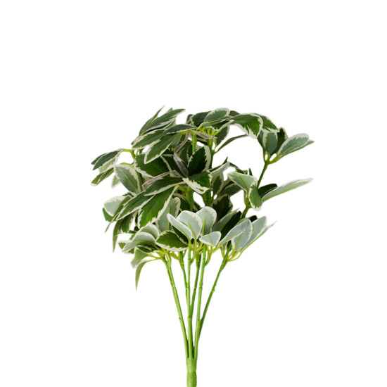 Imagem FOLHAGEM DECORATIVA COR VERDE EM PLÁSTICO 35CM - GRILLO 58937
