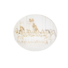 Imagem de SANTA CEIA DECORATIVA EM RESINA CREME 47X58X6 CM - GRILLO 59102 - Grillo Ltda