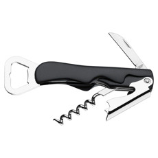 Imagem de ABRIDOR E SACA-ROLHAS DE GARRAFAS EM AÇO INOX E POLIPROPILENO 2X14X4CM - BRINOX - Brinox Metalurgica S   A