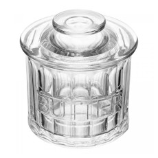 Imagem de MANTEIGUEIRA FRANCESA HARMONY EM VIDRO 9,5X8,5CM - WOLFF - Rojemac Impotacao E Exportacao Ltda