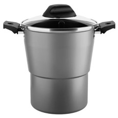 Imagem de CUSCUZEIRA ESPECIARIAS 2L EM ALUMÍNIO ANTIADERENTE 17X18X22CM - BRINOX - Brinox Metalurgica S A