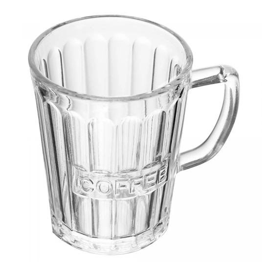 Imagem CANECA HARMONY 200ML EM VIDRO 9X9X7CM - WOLFF