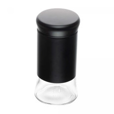 Imagem de PORTA TEMPEROS VERSATILE 135ML PRETO EM VIDRO 11X5,5X5,5CM - WOLFF - Rojemac Impotacao E Exportacao Ltda