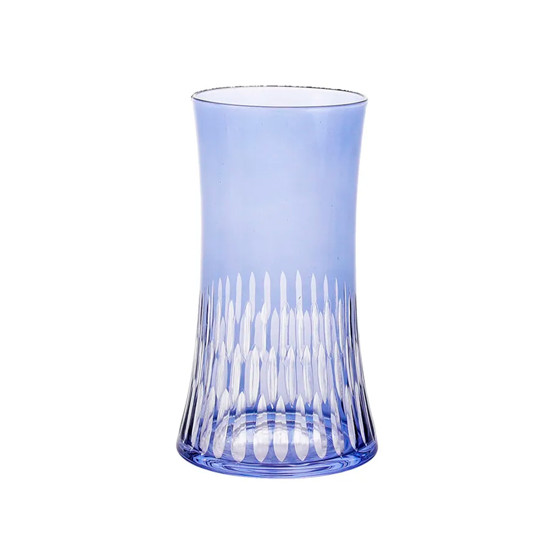 Imagem CONJUNTO DE COPOS EM VIDRO AZUL 400ML 6 PEÇAS 14,5X8CM - CROSS