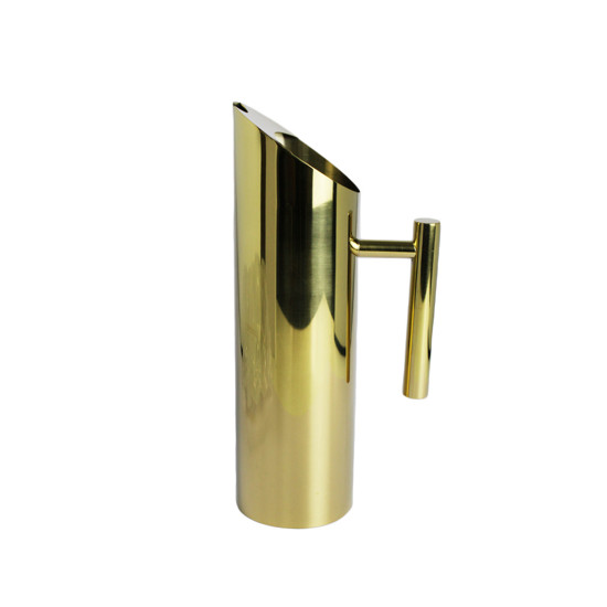 Imagem JARRA MODERNA 1,5L DOURADA EM AÇO INOX 29,5X14,5X9CM - LILIAN GIFT DESIGN