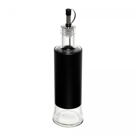 Imagem GARRAFA PARA AZEITE COM TAMPA VERSATILE 300ML EM VIDRO 24,5X6,5CM - WOLFF