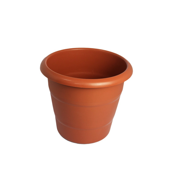 Imagem VASO PARA PLANTAS EM POLIPROPILENO COR TERRACOTA 27X31CM - ATACAPLAST
