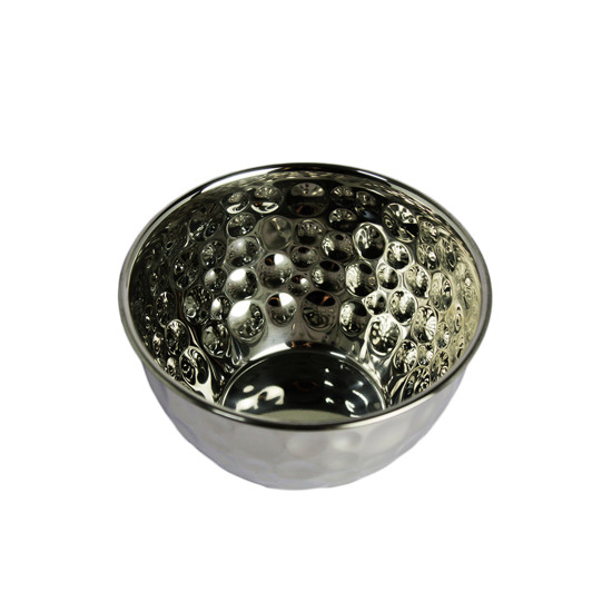 Imagem BOWL MARTELADO EM AÇO INOX 8,5X14,5CM - LILIAN GIFT DESIGN