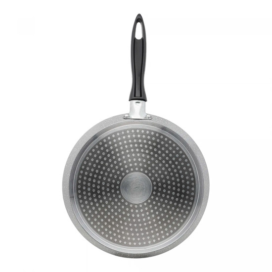 Imagem TAPIOQUEIRA DE INDUÇÃO EM ALUMÍNIO REVESTIMENTO CERÂMICO GRANILITE CINZA 22CM - WOLFF