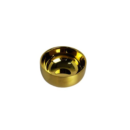 Imagem BOWL PAREDE DUPLA DOURADO EM AÇO INOX 5X10,5CM - LILIAN GIFT DESIGN