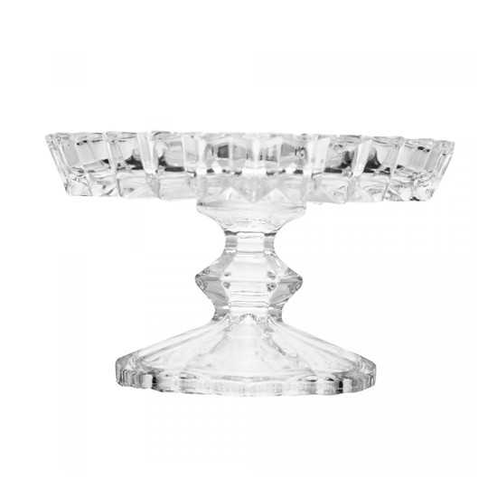 Imagem PRATO GENEVA EM CRISTAL COM PÉ 8X13,5CM - WOLFF