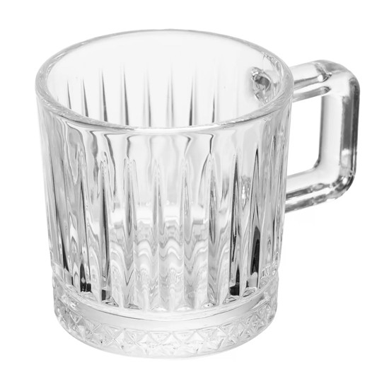 Imagem XÍCARA DE CAFÉ DELI DIAMOND 90ML EM VIDRO 7X8X6CM - LYOR