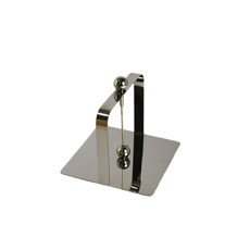 Imagem de PORTA-GUARDANAPO PÊNDULO EM AÇO INOX 16X17X17CM - LILIAN GIFT DESIGN - Lilian Distribuidora Comercial Ltda