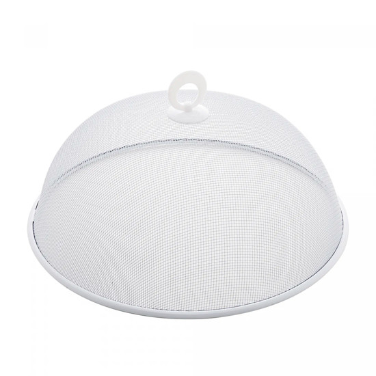 Imagem TELA PROTETORA PARA ALIMENTOS DE METAL REVESTIDA COM PLÁSTICO BRANCA - LYOR