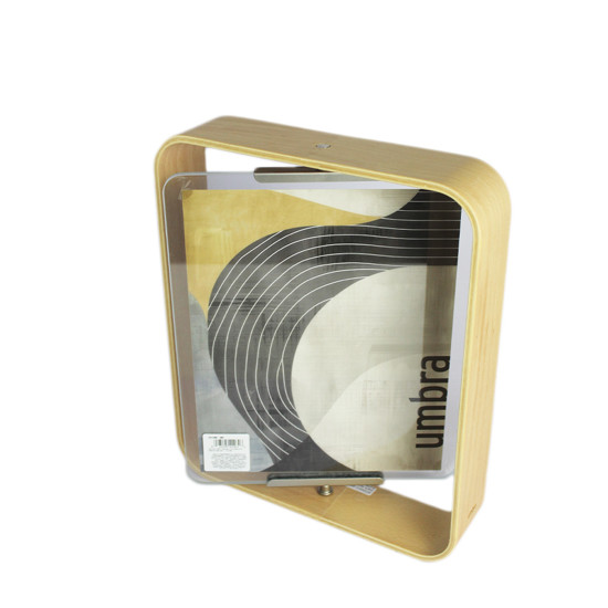 Imagem PORTA-RETRATO BELLWOOD EM MADEIRA E VIDRO 20X25CM - UMBRA