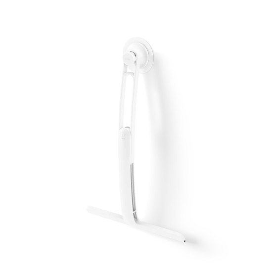 Imagem RODINHO MULTIUSO FLEX ADESIVO BRANCO EM PLÁSTICO ABS BRANCO E SILICONE - UMBRA DESIGN