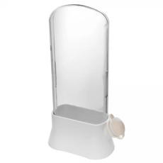 Imagem de POTE CONSERVADOR DE ERVAS E TEMPEROS FRESCOS EM PLÁSTICO BRANCO 27X15X7,5CM - LYOR - Coliseu Presentes Ltda