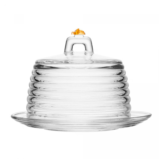 Imagem QUEIJEIRA LITTLE BEE EM CRISTAL ECOLÓGICO 13,5X19X19CM - LYOR