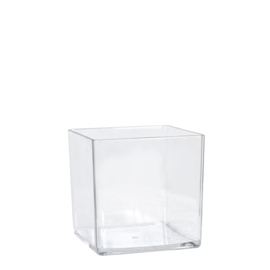 Imagem VASO QUADRADO DECORATIVO EM ACRÍLICO 6X6X6CM - GRILLO