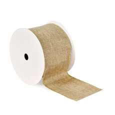 Imagem de FITA ARAMADA DOURADA EM TELA COM GLITTER 6,3CM X 9,14M - GRILLO - Grillo Ltda