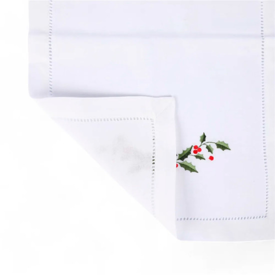 Imagem CAMINHO DE MESA NATALINO BRANCO 180X40CM - CROMUS