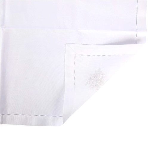 Imagem TOALHA DE MESA NATALINA BRANCA COM ÁRVORE 300X160CM - CROMUS