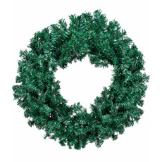 Imagem de GUIRLANDA NATALINA DECORATIVA 200 GALHOS VERDE EM PLÁSTICO E METAL 60CM - GRILLO - Grillo Ltda