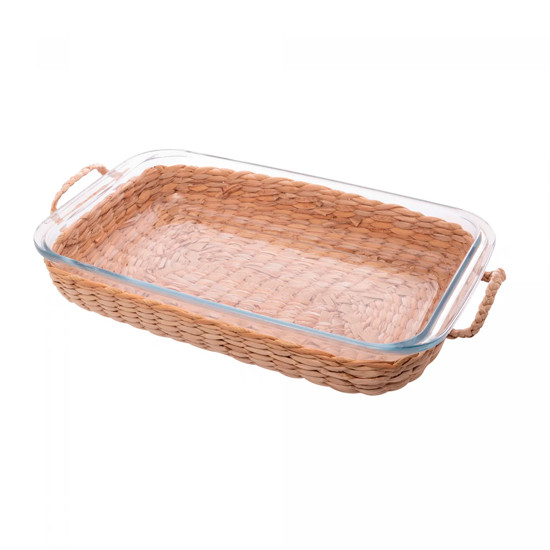 Imagem REFRATÁRIO DE VIDRO BOROSSILICATO COM SUPORTE EM FIBRA NATURAL E ALÇA - WOLFF