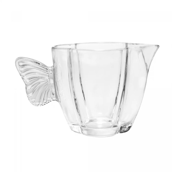 Imagem LEITEIRA DE VIDRO BUTTERFLY 230ML - WOLFF