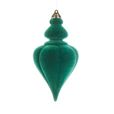 Imagem de ENFEITE NATALINO PARA PENDURAR VERDE EM PLÁSTICO 25CM - CROMUS - Cromus Embalagens Ind E Com Ltda