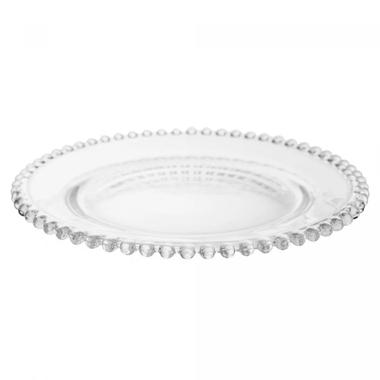 Imagem PRATO PARA SOBREMESA PEARL 20CM EM CRISTAL - WOLFF