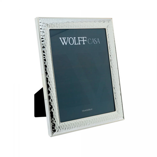 Imagem PORTA-RETRATO ASPECT 15X20CM COM BORDA EM AÇO INOX - WOLFF