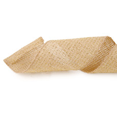 Imagem de FITA ARAMADA JUTA CRU 10X457CM - CROMUS - Cromus Embalagens Ind E Com Ltda