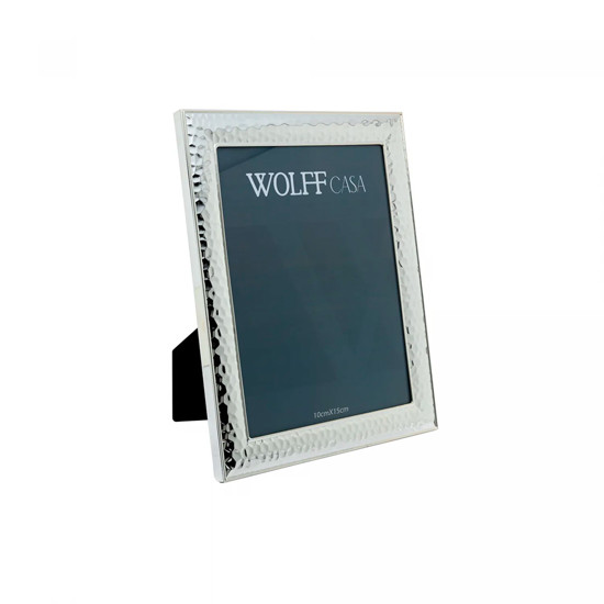 Imagem PORTA-RETRATO ASPECT 10X15CM COM BORDA EM AÇO INOX - WOLFF